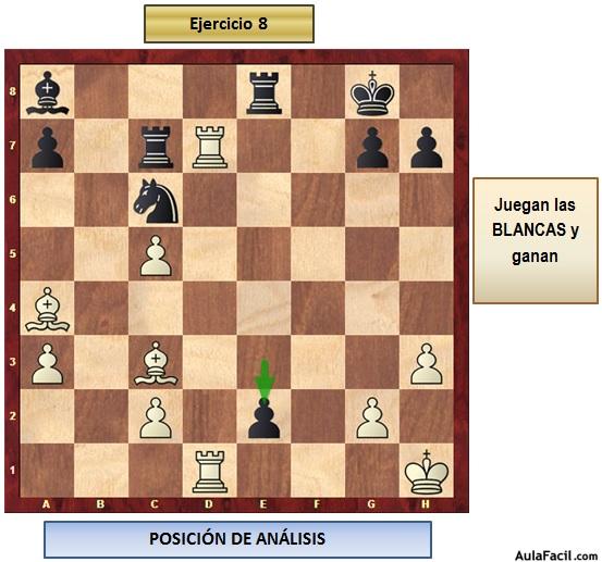 🥇▷【 Ataques en Ajedrez. Práctica 3 - El arte del ataque en ajedrez 】