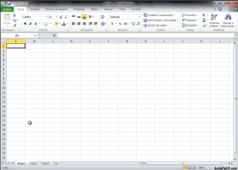 🥇 【 Abrir Excel 2010 Excel 2010